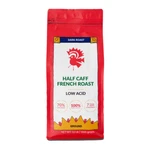 Puroast Low Acid Coffee Half Caff French Ground Dark. Fixed Price $55.95.