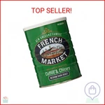 French Market & Chicory Decaffeinated Medium-dark Roast Ground Coffee, 12. Fixed Price $15.49.
