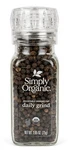 Simply Organic Daily Grind Black Peppercorns 2.65 Oz Glass Jar - Usda. Fixed Price $13.99.