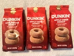 3 Dunkin Donuts Apple Cider 2025 Ground Coffee 11 Oz Each Bags!. Fixed Price $34.49.