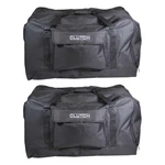 Universal Medium 15" Speaker Black Travel Carry Tote Bag W Handles 2-PACK. Fixed Price $108.40.