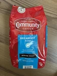 Community Breakfast Blend Ground Coffee, Medium Roast, 32 Oz. Fixed Price $18.99.