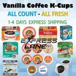 Vanilla Coffee K-cups Pods Capsules For Keurig Machines Flavored Hot Drink. Fixed Price $29.00.