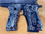 Prieto Beretta 380 Cheetah 84FS Stainless Steel Grips! Judas And Scroll!. Fixed Price $80.00.