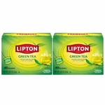 (pack Of 2)LIPTON Signature Blend Green Bags Unsweetened Hot/iced Tea...... Fixed Price $10.68.