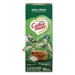 Coffee Mate Liquid Creamer, Irish Cream, 0.38 Oz, 50/BOX, 2 Boxes/pack. Fixed Price $29.91.