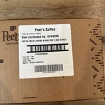 Peet's Coffee & Tea Portion Packs House Blend Decaf 2.5 Oz 18/BOX Fresh. Fixed Price $35.00.