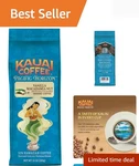 Kauai Hawaiian Ground Coffee, Vanilla Macadamia Nut Flavor Oz Bag - 10% Ha.... Fixed Price $12.99.