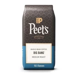 Peets Coffee, Medium Roast Whole Bean - Big Bang 63 Ounces Bags 1.... Fixed Price $150.99.