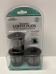 Handy Gourmet Reusable Coffee Pods Black Stainless Steel Micro Mesh With Scoop. Fixed Price $14.00.