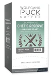 Wolfgang Puck Coffee Chefs Reserve Decaf 9.5 Gram Pods 18 Count. Fixed Price $21.30.
