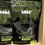 Mnm's R-blessed Black Coffee Dark Roast With Ganoderma & Ginseng, 90G. Fixed Price $33.00.