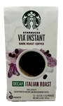 Starbucks Decaf Italian Via Instant Coffee - 12 Packets Per Box Exp Oct 2026. Fixed Price $24.75.