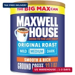 Maxwell House Original Roast Ground Coffee, 33.1 Oz Canister. Fixed Price $21.02.