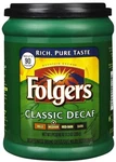 Folgers Classic Decaf Ground Coffee 11.3 Ounce Pack Rich Pure Taste. Fixed Price $30.19.