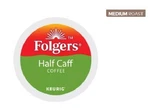 Folgers Half 1/2 Caff Keurig Coffee K-cups. Fixed Price $30.98.