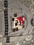 Santas Chestnuts Roasting On Open Fire Sz Large Ugly Christmas Sweater Grey. Fixed Price $16.99.