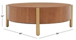 Safavieh Diangela Round Coffee Table, Reduced Price 2172766975 COF6605A. Fixed Price $245.00.