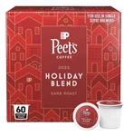 Peets Coffee, Holiday Blend Single Serve Keurig Cup Pods - 60 Count. Fixed Price $86.99.