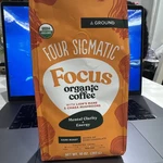 Four Sigmatic Focus Organic Cofee Mental Clarity+ Energy Dark Roast Exp 01/17/27. Fixed Price $29.99.