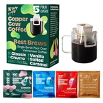 Copper Cow Coffee Premium Pour Over Single-serve 0.4 Ounce (pack 5). Fixed Price $14.22.