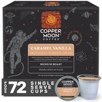 Copper Moon Coffee K Cups, Caramel Vanilla, 72 Ct.. Fixed Price $35.99.