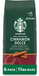 Starbucks Cinnamon Dolce, Ground Coffee, Flavored Hot Iced 11 Oz New. Fixed Price $10.00.