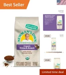 Organic Newman's French Roast Coffee. Fixed Price $19.99.