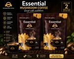 PACK2 Instant Essential Coffee With 6 Superfood Mushrooms For Digestion. Fixed Price $29.98.
