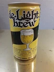 De Light Malt Beverage Pull Tab Can General Brewing Company San Francisco. Fixed Price $10.00.
