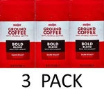 Meijer Bold Blend 100% Arabica Dark Roast Ground Coffee 12 Oz Bag - 3 Pack. Fixed Price $79.99.