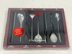 Alessi Il Caffe / Te Allessi - Coffee Spoons Set, 1 Missing (FM04) New. Fixed Price $60.85.