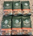 Pike Place Starbucks Ground 18OZ Bags Coffee Medium Roast Lot 6.72 Pounds. Fixed Price $38.99.