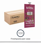 Flavia Freshpacks Bright Tea English Breakfast (100CT Case - Bb 12/10/2026). Fixed Price $40.00.