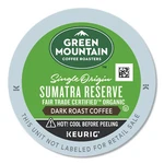 Green Mountain Fair Trade Organic Sumatran Extra Bold Coffee K-cups, 24/BOX. Fixed Price $57.22.