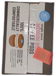 *2027-3-17* Amazon Brand Happy Belly Medium Roast Compostable Coffee Pods. Fixed Price $26.99.