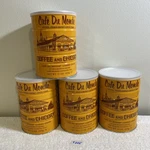Lot 4 Cans Cafe Du Monde Coffee And Chickory, 15 Ounce Each, (T755) 6/01/2027. Fixed Price $48.00.