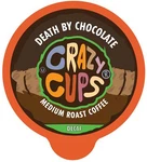 Crazy Cups Death By Chocolate Decaf Coffee Pods 80 Count For Keurig. Fixed Price $48.62.