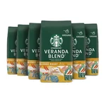 Starbucks Veranda Blend Ground Coffee 12OZ Pack 6 Light Roast Flavorful. Fixed Price $84.99.