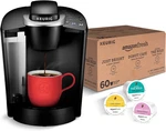 K-classic Coffee Maker + Amazonfresh 60 Ct. Variety Pack. Fixed Price $243.99.