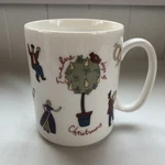 Twelve Days Christmas 4" Coffee Cup Mug - Thailand. Fixed Price $10.72.