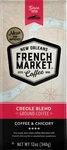 French Market Coffee And Chicory Creole Blend (four 12-OUNCE Bags). Fixed Price $40.99.