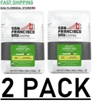 Pack - San Francisco Bay Coffee Organic Rainforest Blend Ground 28 Oz Each. Fixed Price $51.86.