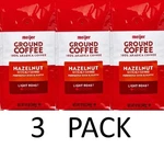 Meijer Hazelnut Light Roast 100% Arabica Ground Coffee 12 Oz Bag - 3 Pack. Fixed Price $79.99.