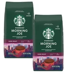 Starbucks Morning Joe Ground Coffee Dark Roast 12 Oz Bags. Fixed Price $35.14.