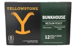 Yellowstone Bunkhouse Medium Roast Coffee Single Serve Cups 4.44 Oz. Fixed Price $17.09.