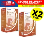 Edmark Cafe Arabica Roasted Coffee Ginseng Antioxidant Boost Immune ( 2 Boxes ). Fixed Price $65.52.