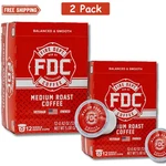 Fire Department Coffee, Original Medium Roast, Premium K-cup Pods 12 Pk. Fixed Price $16.65.