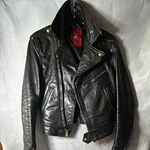 Vintage Black Jacket From 'a Taste Of Leather' 960 Folsom San Francisco. Fixed Price $750.00.