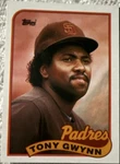 Topps Tony Gwynn San Diego Padres #570 1989 Set Baseball Card. Fixed Price $20.00.